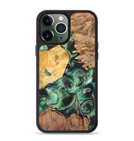 iPhone 13 Pro Max Wood+Resin Phone Case - Tabatha (Mosaic, 698895)