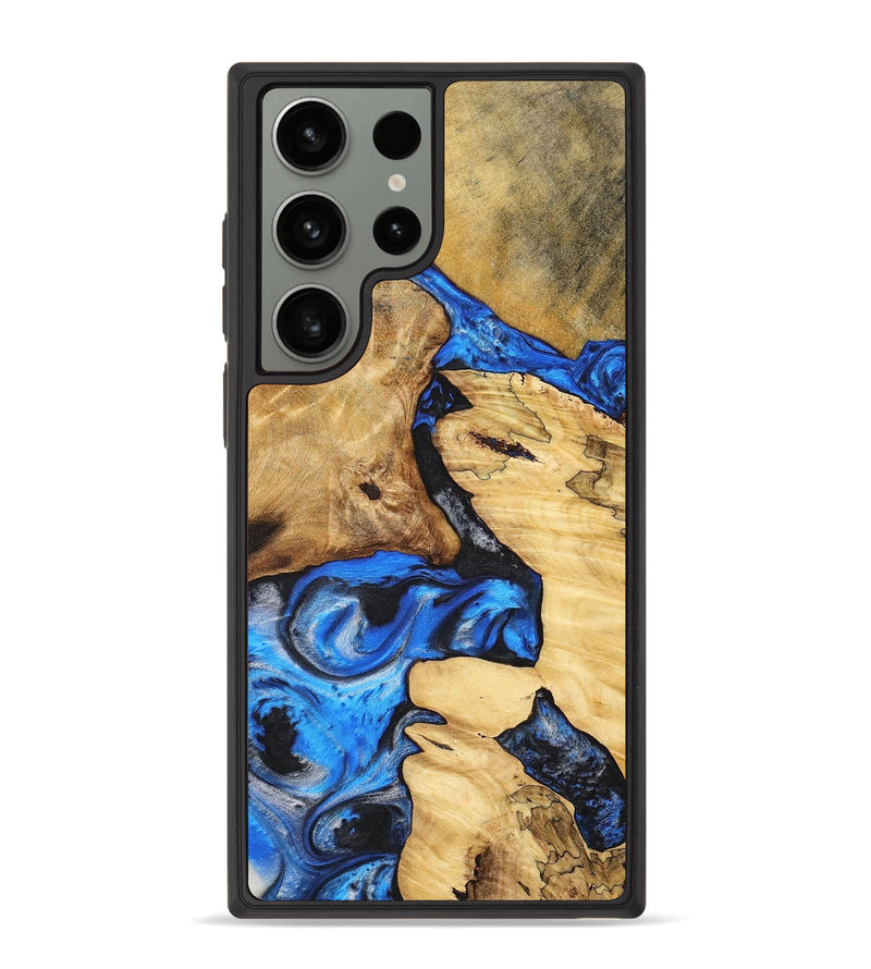 Galaxy S23 Ultra Wood+Resin Phone Case - Talia (Mosaic, 698900)