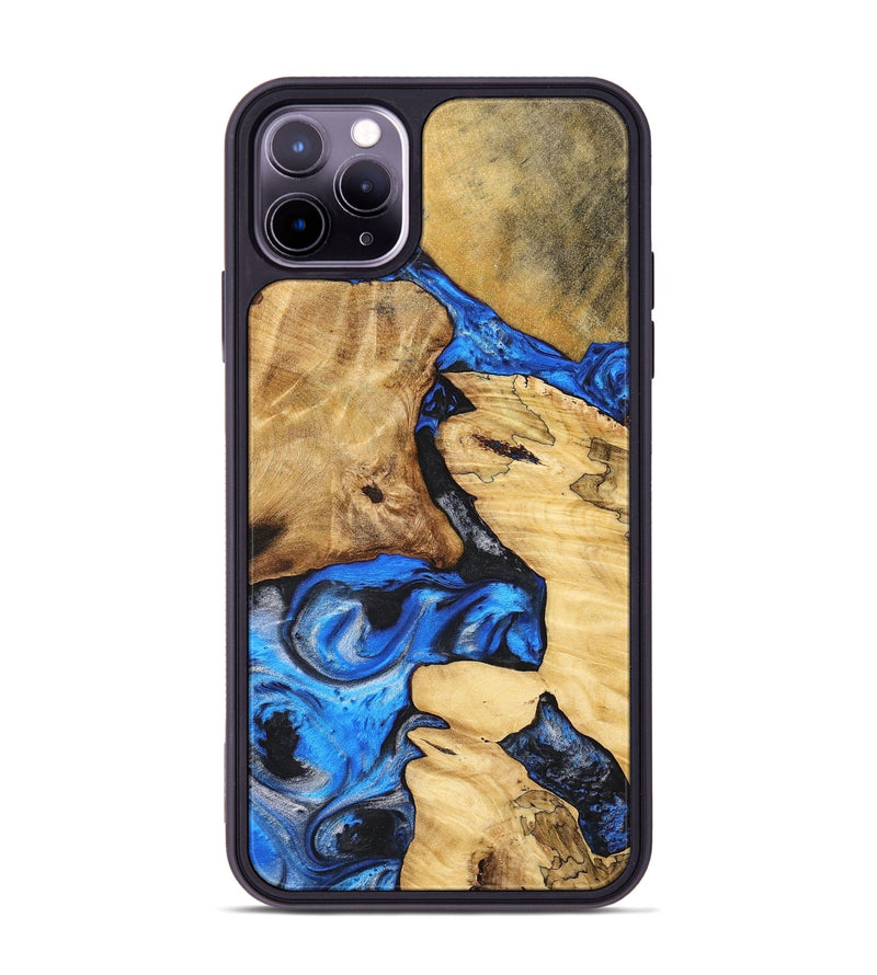 iPhone 11 Pro Max Wood+Resin Phone Case - Talia (Mosaic, 698900)