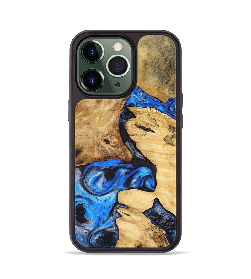iPhone 13 Pro Wood+Resin Phone Case - Talia (Mosaic, 698900)