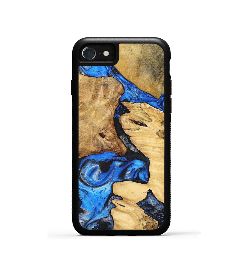 iPhone SE Wood+Resin Phone Case - Talia (Mosaic, 698900)