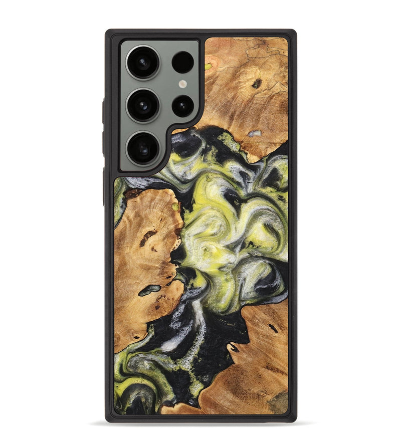 Galaxy S23 Ultra Wood+Resin Phone Case - Seth (Mosaic, 698901)