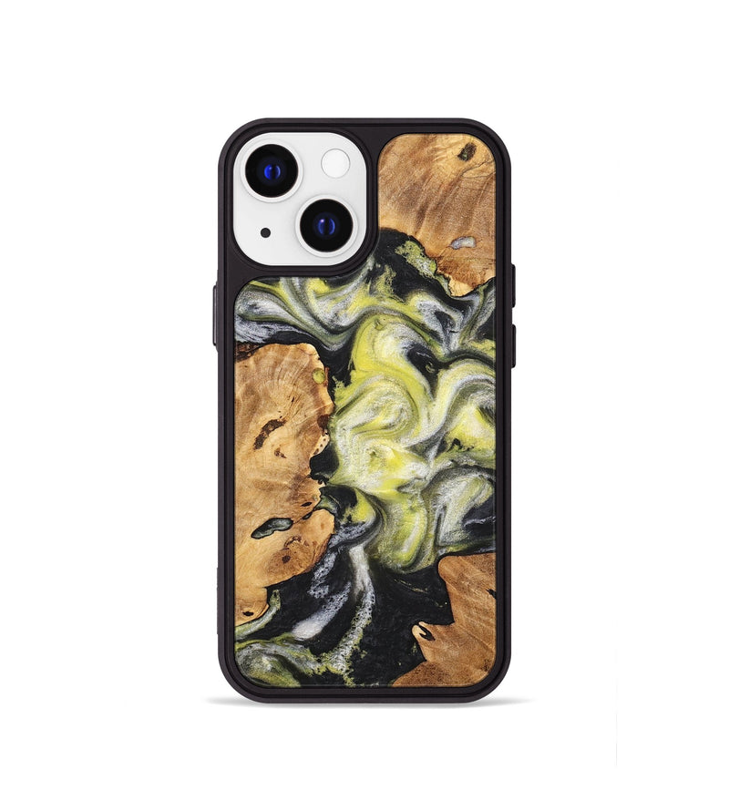 iPhone 13 mini Wood+Resin Phone Case - Seth (Mosaic, 698901)