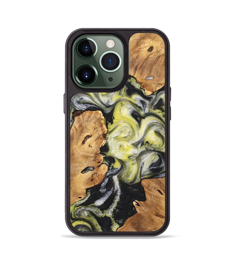 iPhone 13 Pro Wood+Resin Phone Case - Seth (Mosaic, 698901)