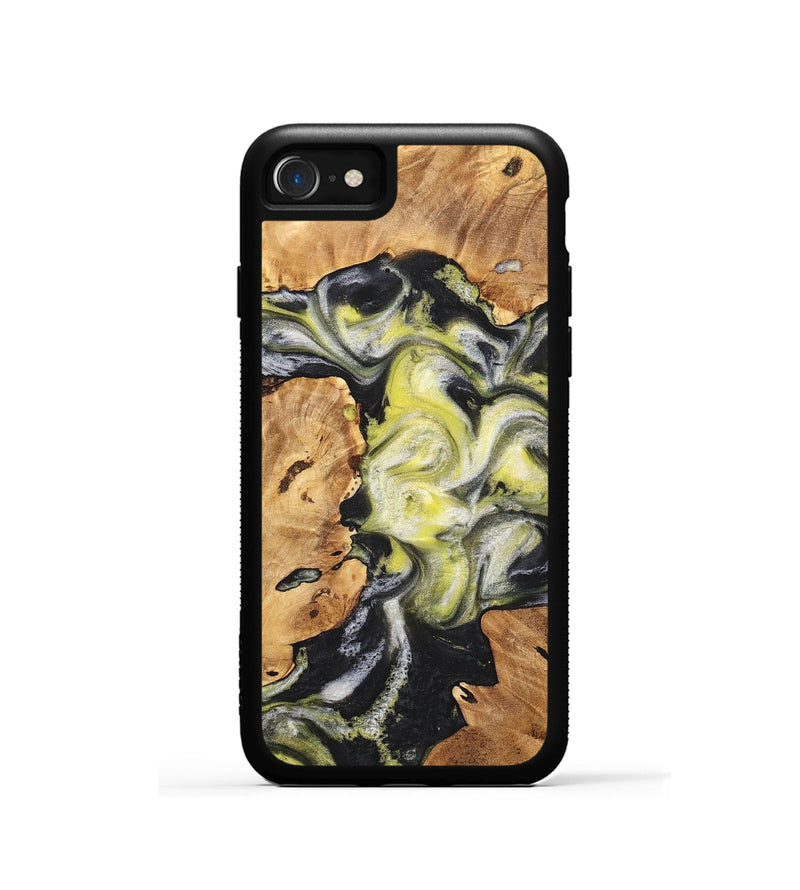 iPhone SE Wood+Resin Phone Case - Seth (Mosaic, 698901)