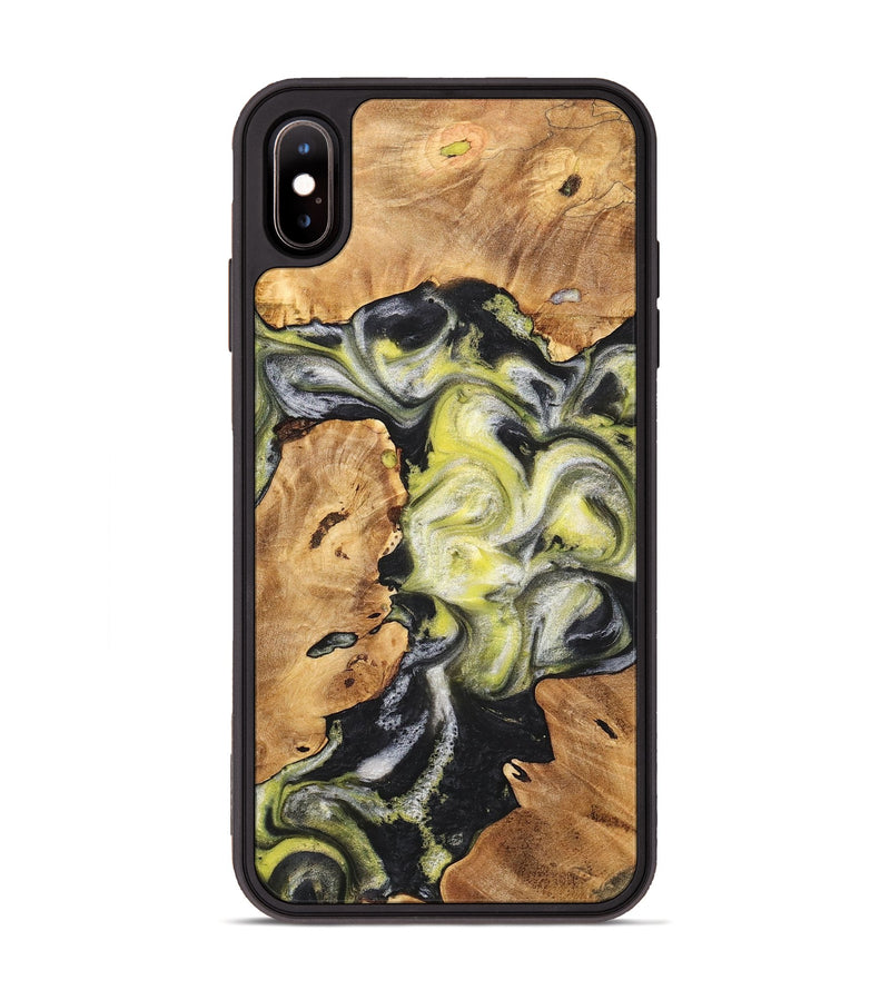 iPhone Xs Max Wood+Resin Phone Case - Seth (Mosaic, 698901)