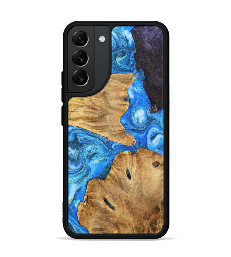 Galaxy S22 Plus Wood+Resin Phone Case - Gregory (Mosaic, 698904)