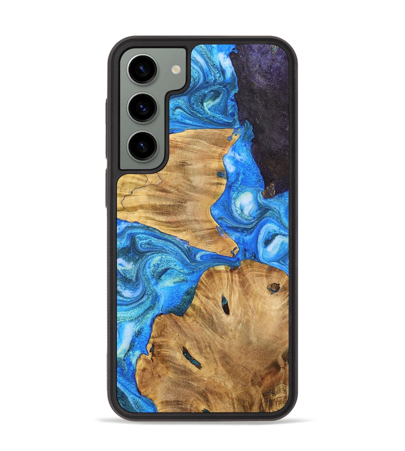 Galaxy S23 Plus Wood+Resin Phone Case - Gregory (Mosaic, 698904)