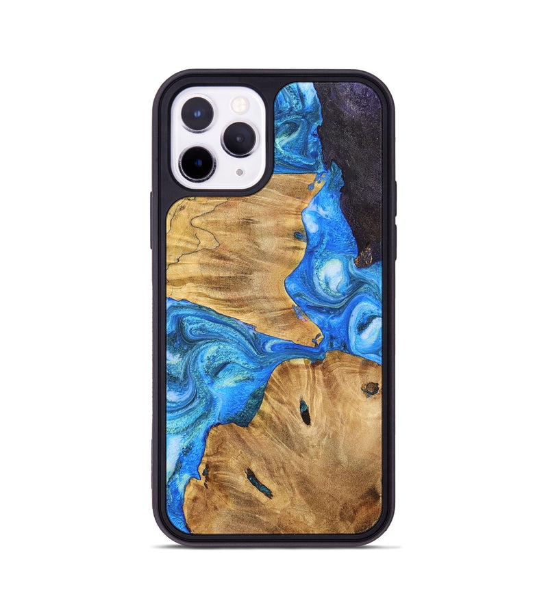 iPhone 11 Pro Wood+Resin Phone Case - Gregory (Mosaic, 698904)