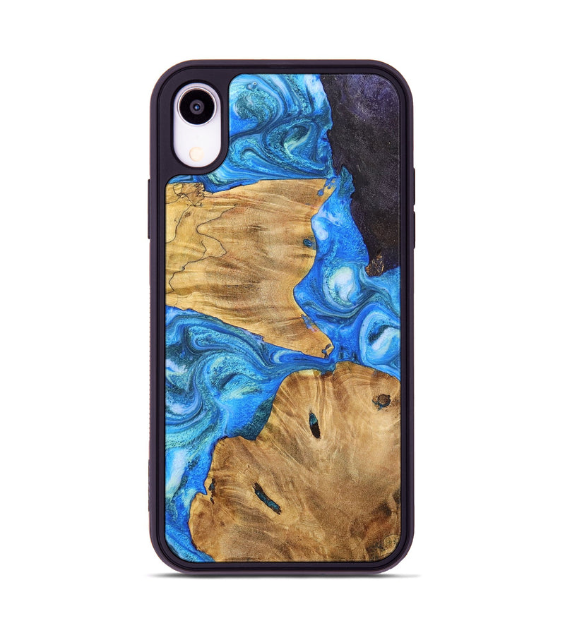 iPhone Xr Wood+Resin Phone Case - Gregory (Mosaic, 698904)