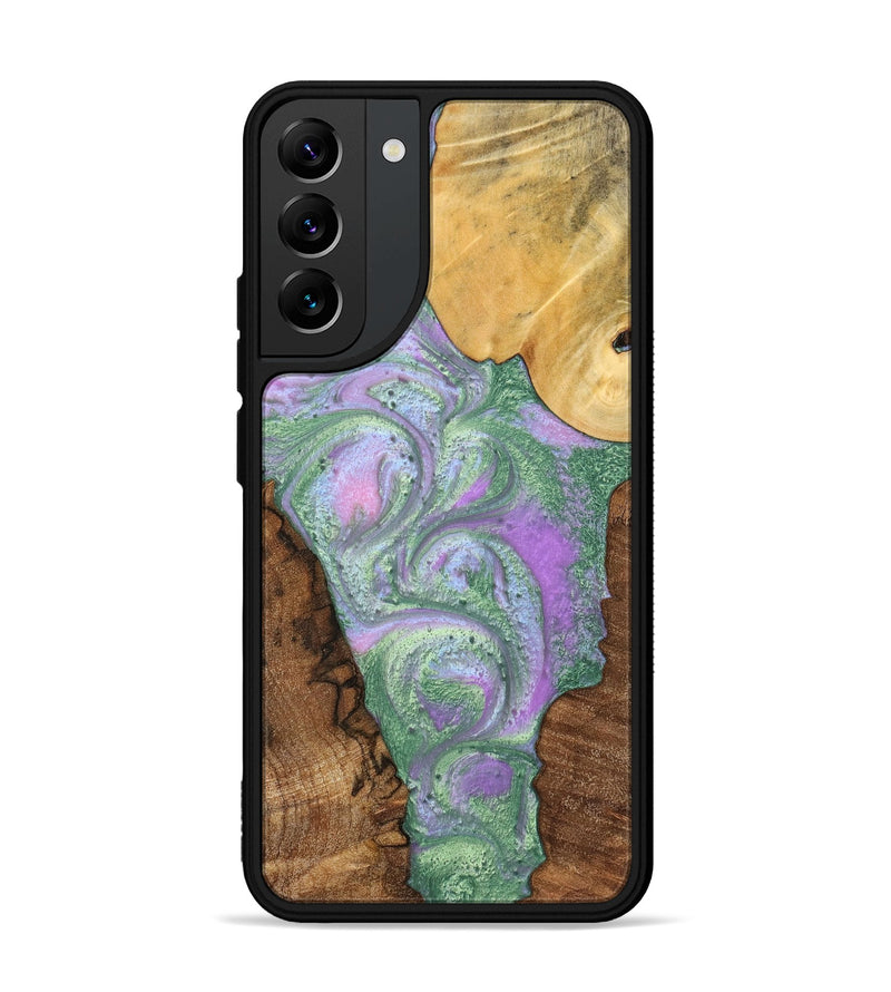 Galaxy S22 Plus Wood+Resin Phone Case - Glen (Mosaic, 698905)