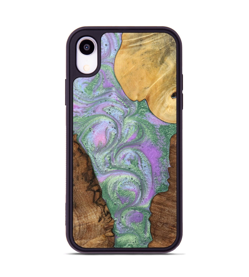 iPhone Xr Wood+Resin Phone Case - Glen (Mosaic, 698905)