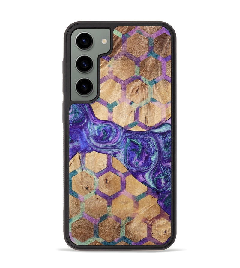 Galaxy S23 Plus Wood+Resin Phone Case - Major (Pattern, 698935)