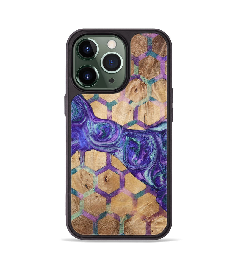 iPhone 13 Pro Wood+Resin Phone Case - Major (Pattern, 698935)