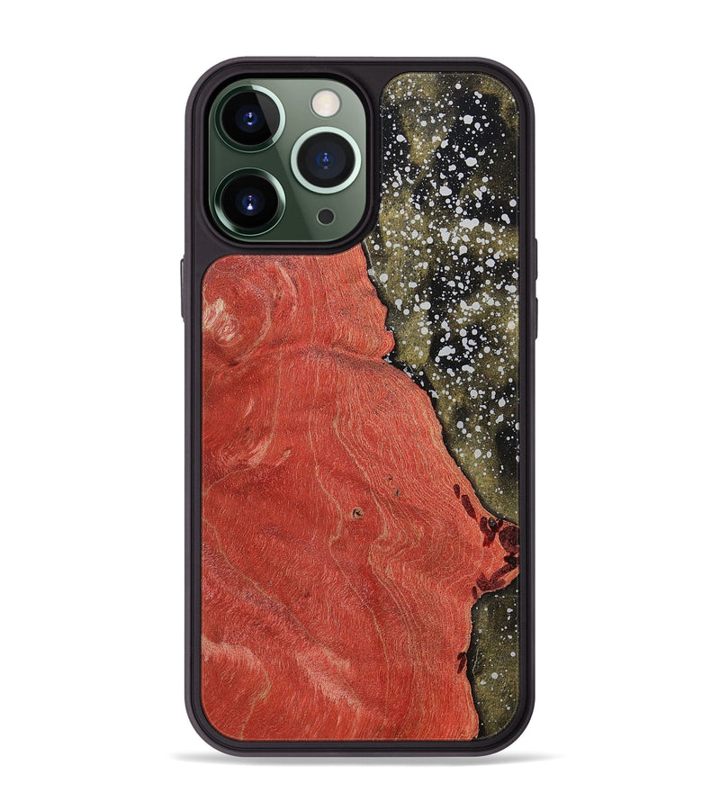 iPhone 13 Pro Max Wood+Resin Phone Case - Savanna (Cosmos, 698966)