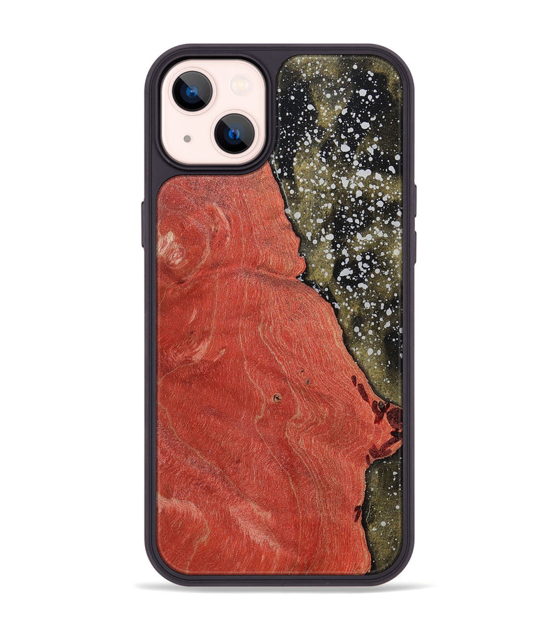 iPhone 14 Plus Wood+Resin Phone Case - Savanna (Cosmos, 698966)