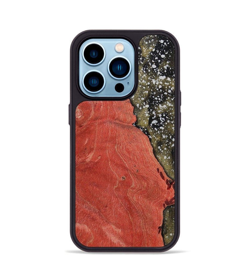 iPhone 14 Pro Wood+Resin Phone Case - Savanna (Cosmos, 698966)