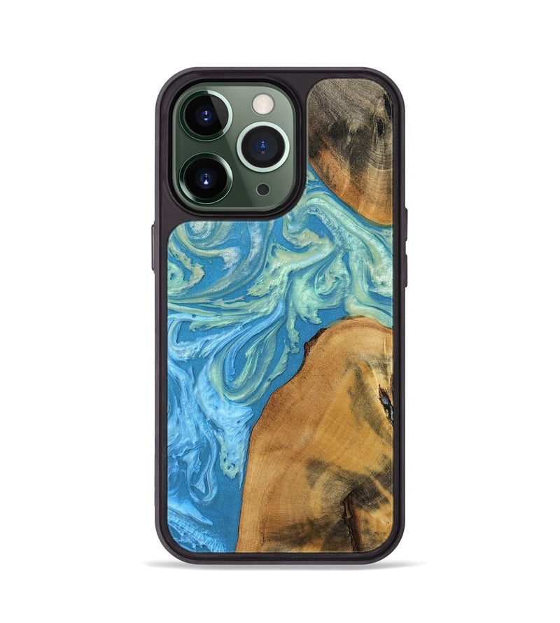 iPhone 13 Pro Wood+Resin Phone Case - Ryker (Ombre, 699039)