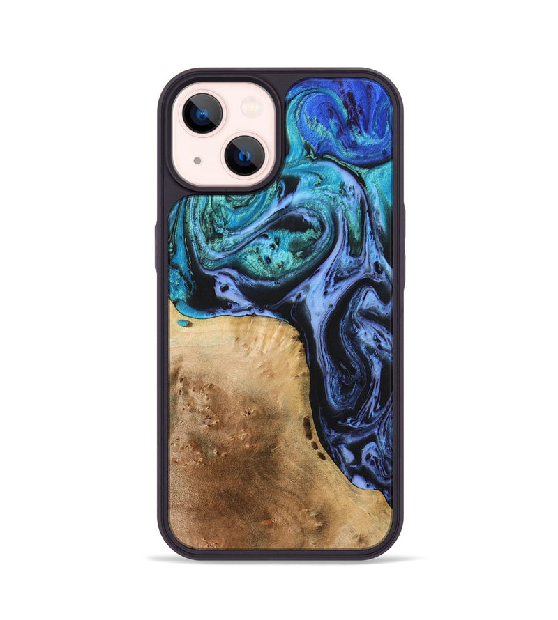 iPhone 14 Wood+Resin Phone Case - Colson (Ombre, 699040)