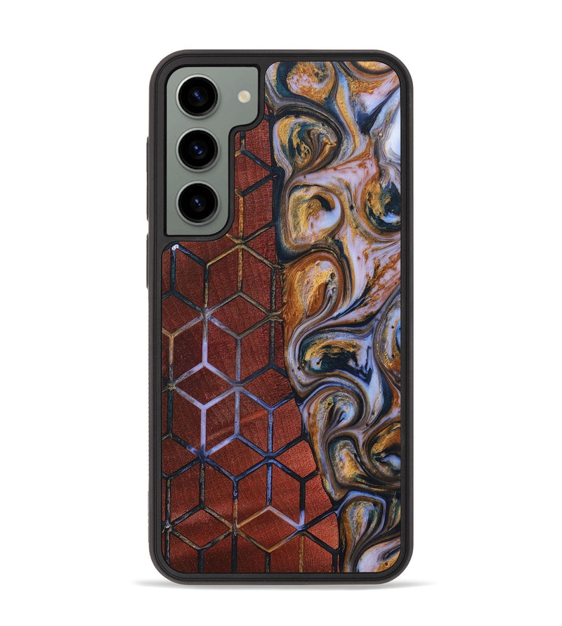 Galaxy S23 Plus Wood+Resin Phone Case - Diego (Pattern, 699050)