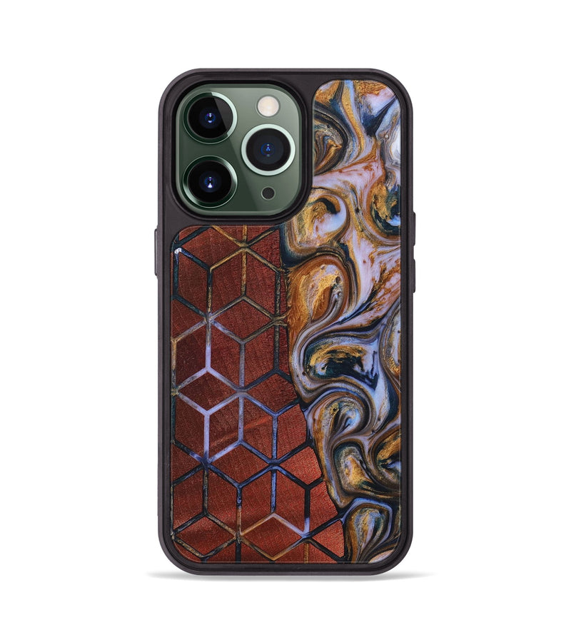 iPhone 13 Pro Wood+Resin Phone Case - Diego (Pattern, 699050)