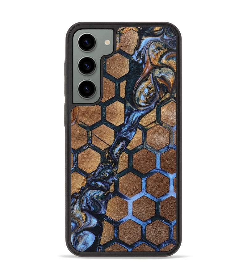 Galaxy S23 Plus Wood+Resin Phone Case - Sheryl (Pattern, 699052)