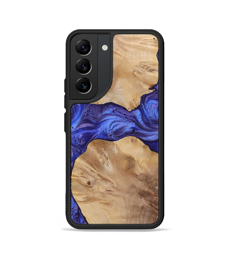 Galaxy S22 Wood+Resin Phone Case - Dean (Purple, 699092)