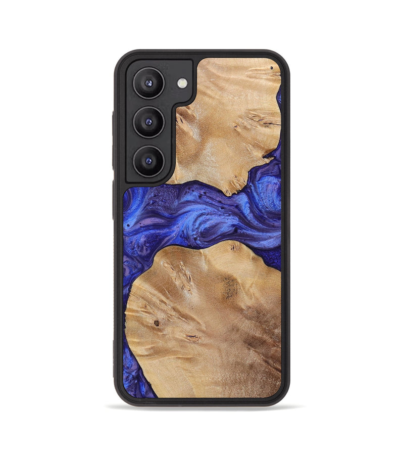 Galaxy S23 Wood+Resin Phone Case - Dean (Purple, 699092)