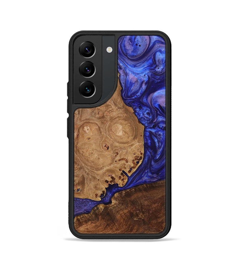 Galaxy S22 Wood+Resin Phone Case - Otis (Purple, 699100)