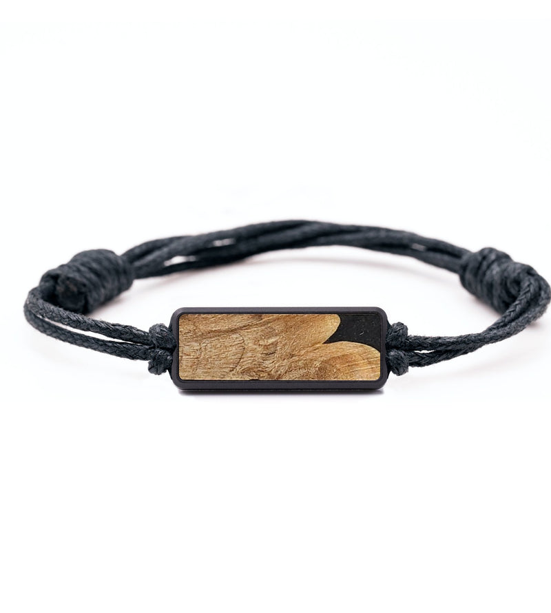 Classic Wood+Resin Bracelet - Larry (Pure Black, 699187)