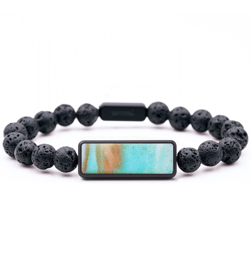 Lava Bead ResinArt Bracelet - Dillon (Watercolor, 699213)