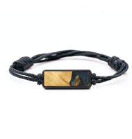 Classic Wood+Resin Bracelet - Jami (Teal & Gold, 699240)