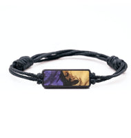 Classic Wood+Resin Bracelet - Ellie (Purple, 699272)