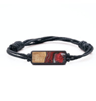 Classic Wood+Resin Bracelet - Mike (Red, 699299)