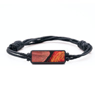 Classic Wood+Resin Bracelet - Lauren (Red, 699301)