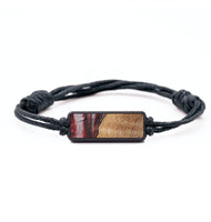 Classic Wood+Resin Bracelet - Jaslene (Red, 699302)