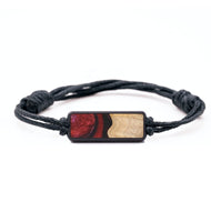 Classic Wood+Resin Bracelet - Ella (Red, 699306)