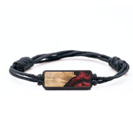 Classic Wood+Resin Bracelet - Mekhi (Red, 699307)