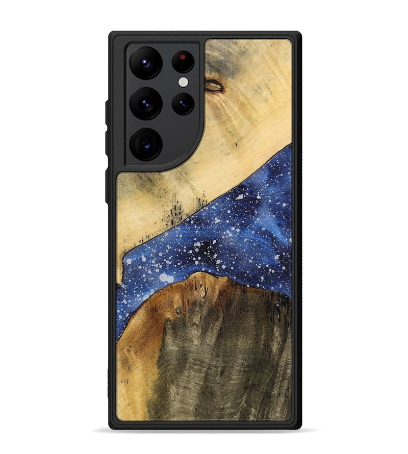 Galaxy S22 Ultra Wood+Resin Phone Case - Christian (Cosmos, 699368)