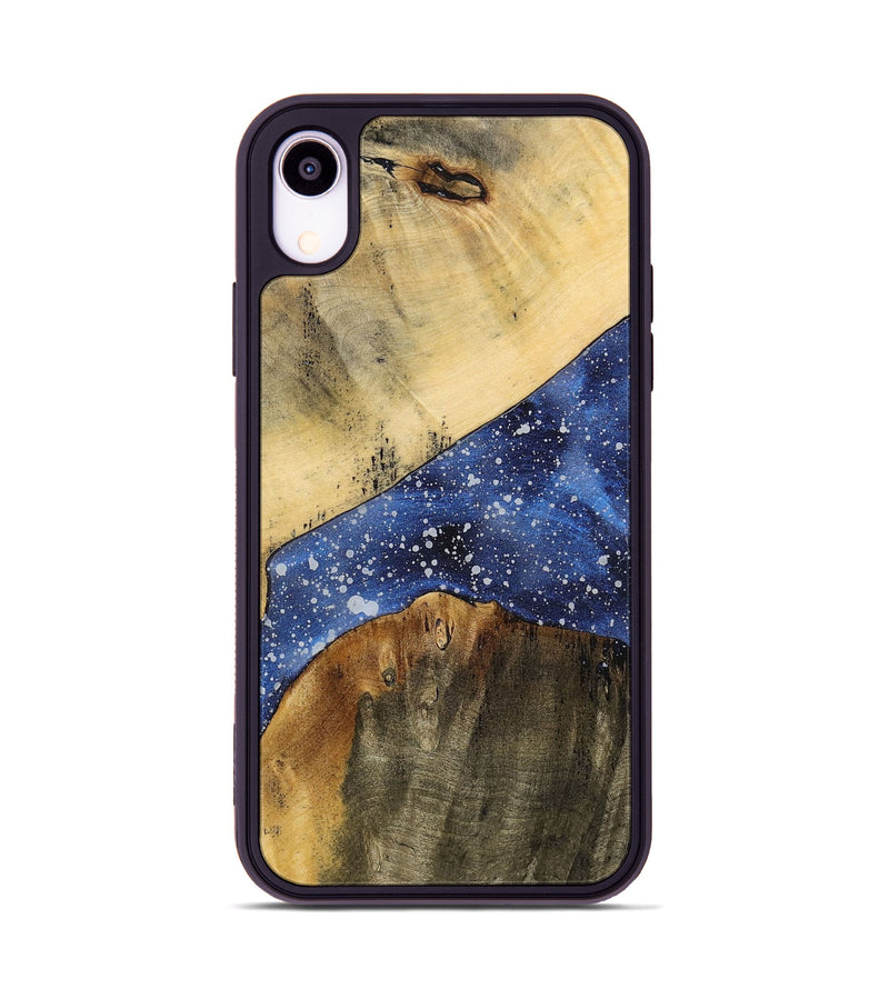 iPhone Xr Wood+Resin Phone Case - Christian (Cosmos, 699368)