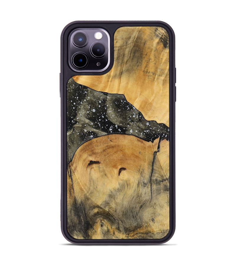 iPhone 11 Pro Max Wood+Resin Phone Case - Sadie (Cosmos, 699381)