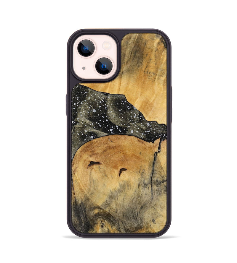 iPhone 14 Wood+Resin Phone Case - Sadie (Cosmos, 699381)