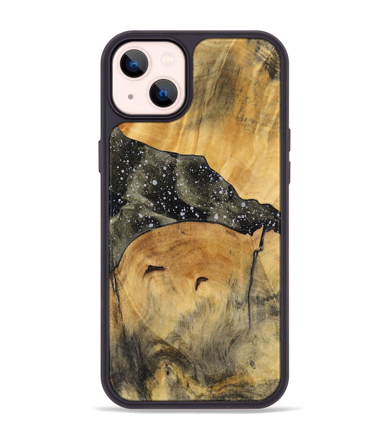 iPhone 14 Plus Wood+Resin Phone Case - Sadie (Cosmos, 699381)