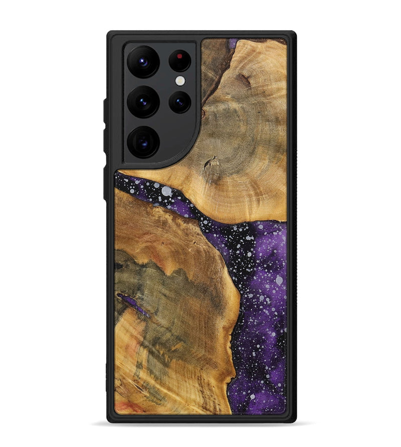 Galaxy S22 Ultra Wood+Resin Phone Case - Molly (Cosmos, 699386)