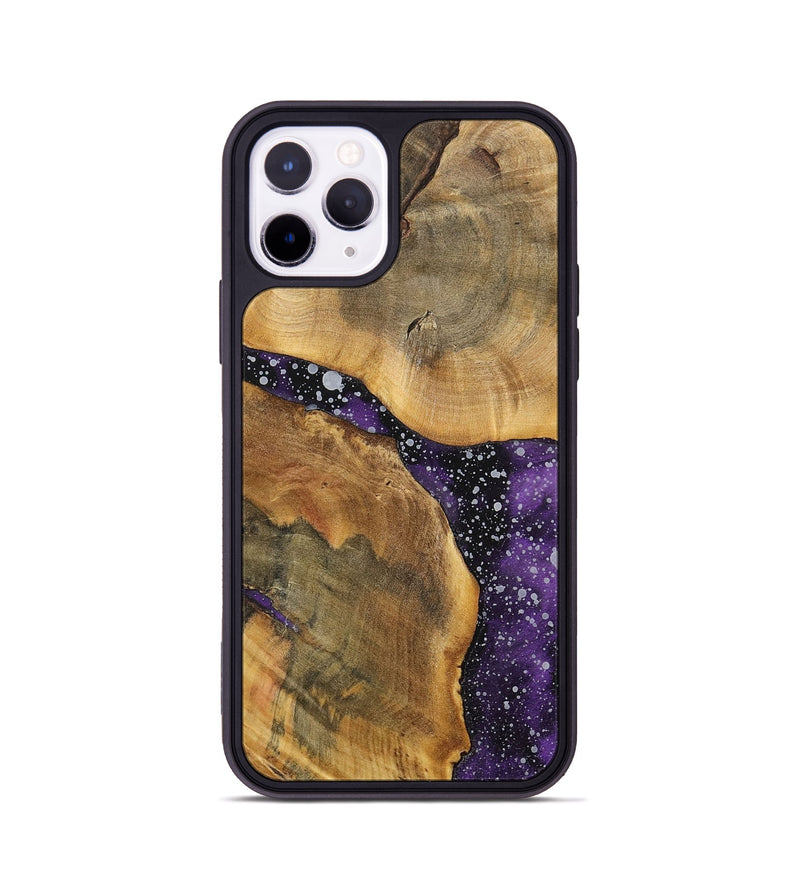 iPhone 11 Pro Wood+Resin Phone Case - Molly (Cosmos, 699386)