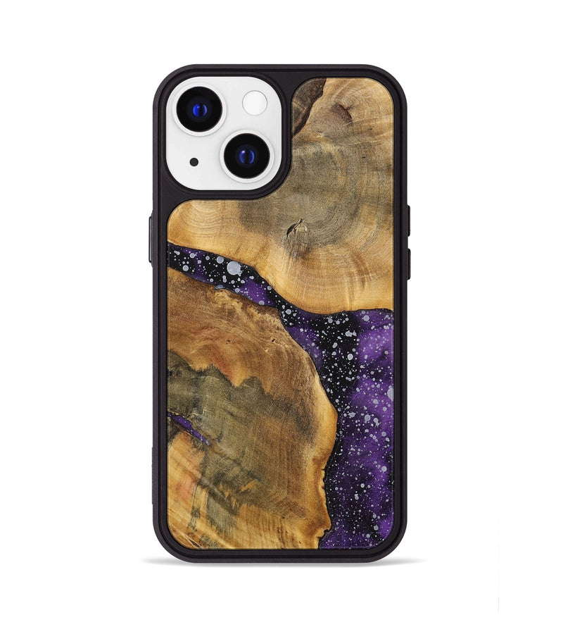 iPhone 13 Wood+Resin Phone Case - Molly (Cosmos, 699386)