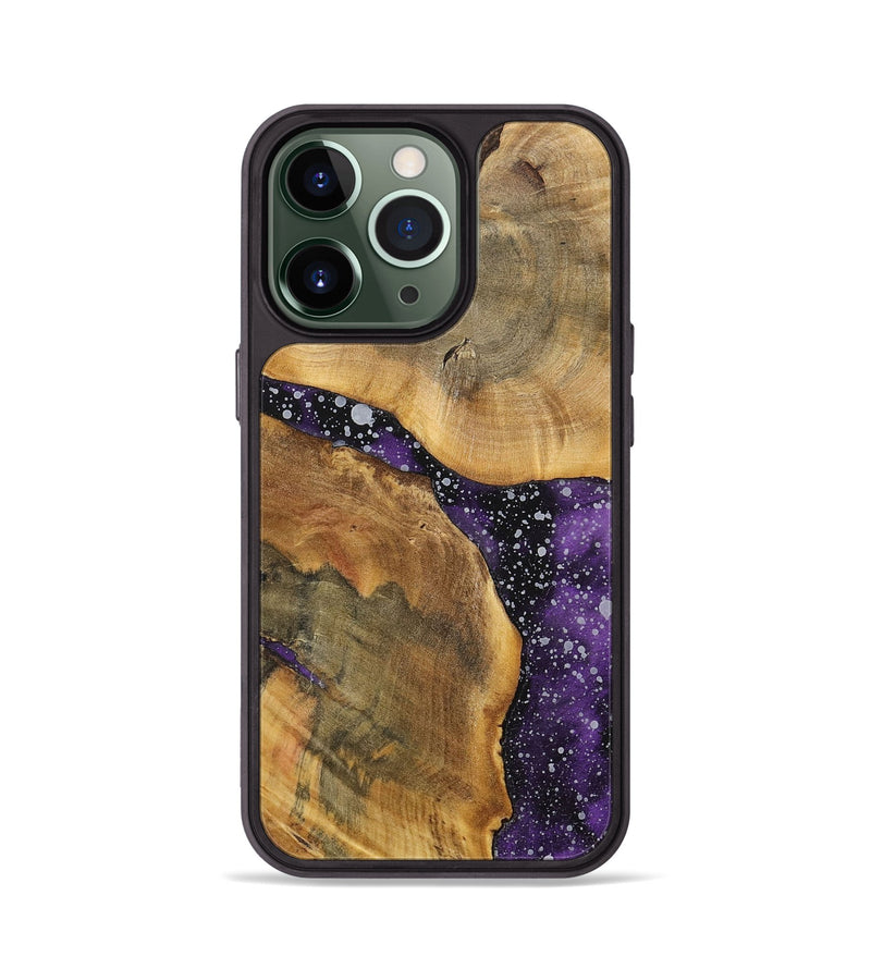 iPhone 13 Pro Wood+Resin Phone Case - Molly (Cosmos, 699386)