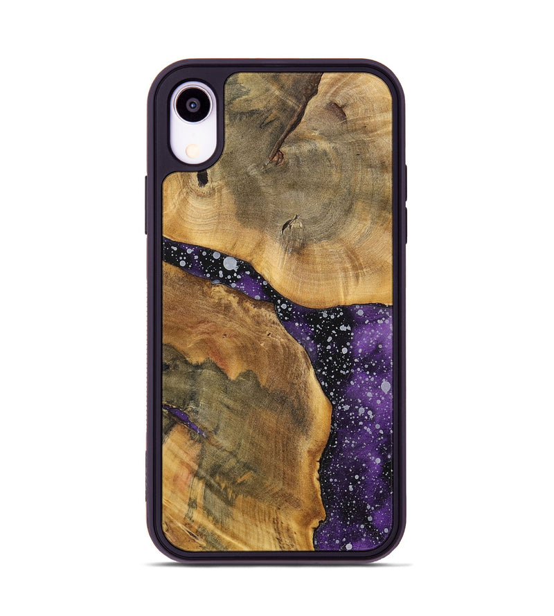 iPhone Xr Wood+Resin Phone Case - Molly (Cosmos, 699386)