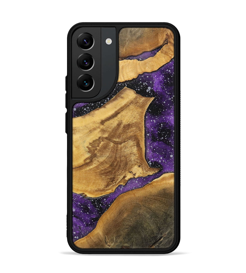 Galaxy S22 Plus Wood+Resin Phone Case - Mathew (Cosmos, 699389)