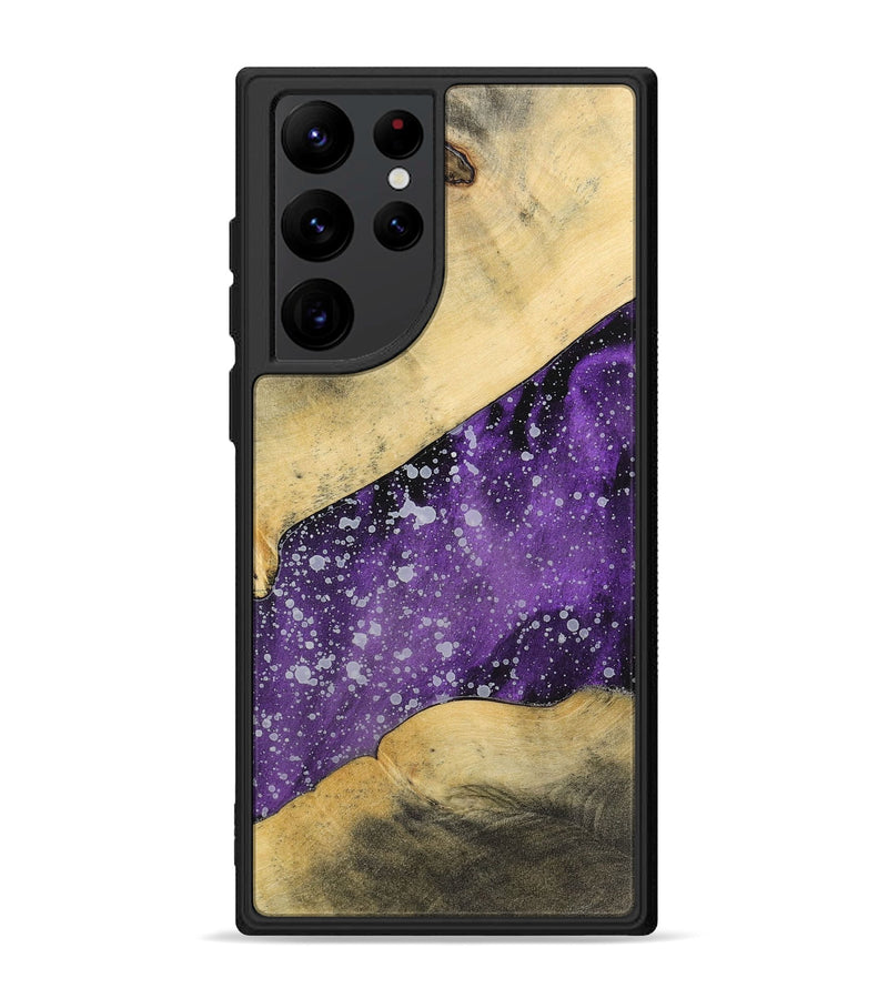 Galaxy S22 Ultra Wood+Resin Phone Case - Hector (Cosmos, 699393)